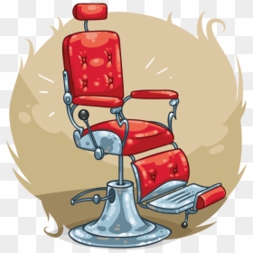 Barber Chair Cartoon , Png Download - Barber Chair Cartoon Png, Transparent Png - cartoon chair png