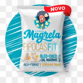 Pipoca Magrela , Png Download - Pipoca Magrela Com Oleo De Coco, Transparent Png - pipoca png