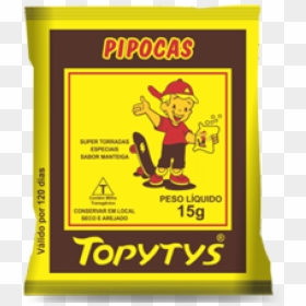 Topytys Pipocas Teste - Pipoca Gury Png, Transparent Png - pipoca png
