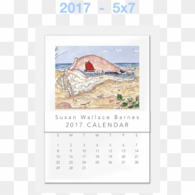 Susan Wallace Barnes 2017 Calendar - House, HD Png Download - png calendar 2017