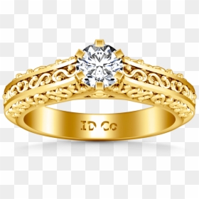Diamond, HD Png Download - anillos de matrimonio png