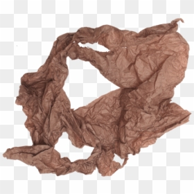 Crumpled Paper - Scarf, HD Png Download - crumpled paper texture png
