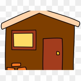Transparent Esol Clipart - Red House Cartoon Png, Png Download - pink house png