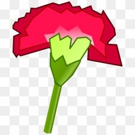 Cartoon Carnation, HD Png Download - pink carnation png