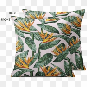 Dailyobjects Bird Of Paradise Leaves - Cushion, HD Png Download - bird of paradise plant png