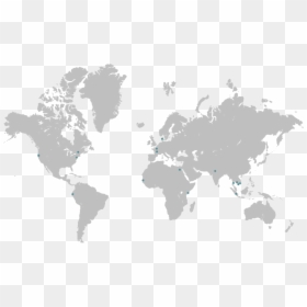World Map Vector Png White, Transparent Png - dots vector png