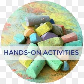 Chalk Outside, HD Png Download - kids hands png