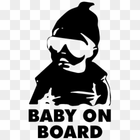 Baby On Board Sticker - Baby On Board Sticker Vector, HD Png Download - baby on board png