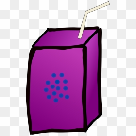 Purple,violet,magenta - Juice Box Cartoon, HD Png Download - purple box png