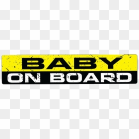 Ptn6 Personalised Baby On Board Baby In Car Safety - Graphics, HD Png Download - baby on board png
