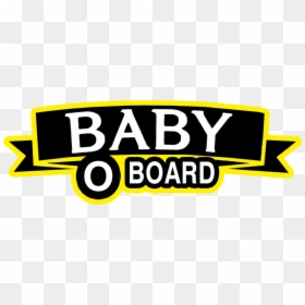 Ptn19 Personalised Baby On Board Baby In Car Safety - Illustration, HD Png Download - baby on board png