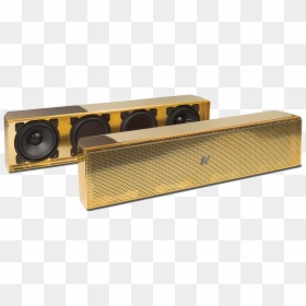 K-array’s Ku44xg - K Array Speakers Gold, HD Png Download - gold speakers png