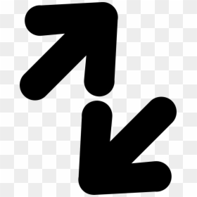 Double Arrow Outline - Double Flèche Icon, HD Png Download - trendy arrow png
