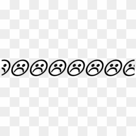 #sad #triste #sadness #tristeza #caritatriste #black - Circle, HD Png Download - tristeza png