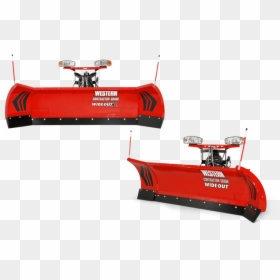 Wide-out Snow Plows - Snowplow, HD Png Download - snow plow png