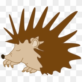 Sleeping Hedgehog Clipart - Illustration, HD Png Download - sleeping clipart png