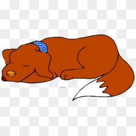 Transparent Sleeping Clipart - Dog Sleeping Clipart Transparent Background, HD Png Download - sleeping clipart png