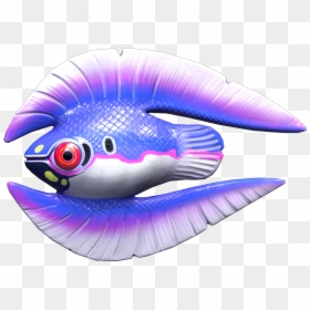 Subnautica Below Zero - Subnautica Below Zero Feather Fish, HD Png Download - purple feather png