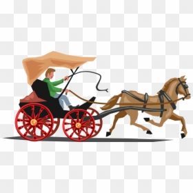 Horse And Buggy Carriage - Horse Cart Clipart Png, Transparent Png - princess carriage png