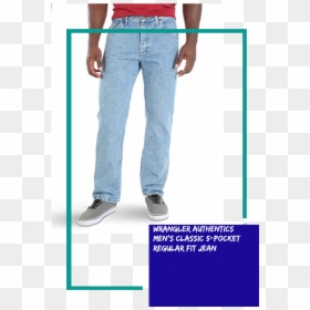 بنطلون جينز رجالي كلاسيك, HD Png Download - jean pocket png