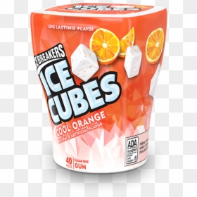 Ice Breakers - Orange Ice Breakers Gum, HD Png Download - cubes png