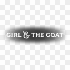 Girl & The Goat Logo - Girl And The Goat, HD Png Download - restaurants png