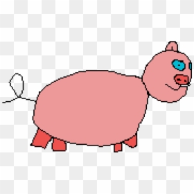 Pig Cartoon Png Ugly, Transparent Png - pig cartoon png