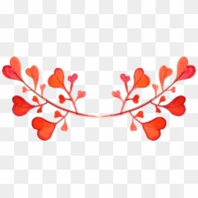 Heart, HD Png Download - floral heart png