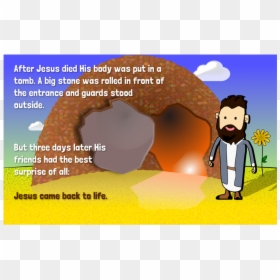 Loj8 - Cartoon, HD Png Download - jesus tomb png