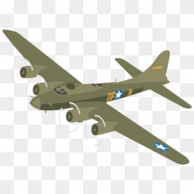 B Flying Fortress Free - B17 Flying Fortress Png, Transparent Png - stealth bomber png