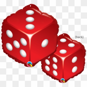 18 - Balloon, HD Png Download - casino dice png