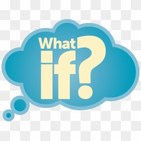 Clinks What-if Graphic Blue - Advance Care Planning, HD Png Download - yellow question mark png