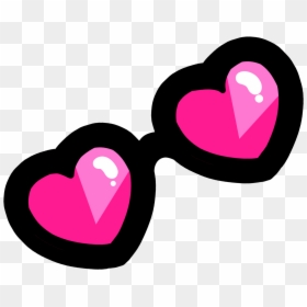 Heart, HD Png Download - heart glasses png