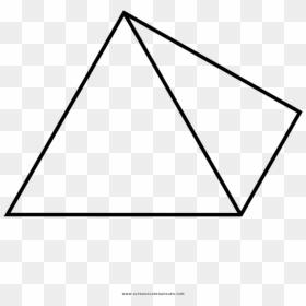 Pyramid Coloring Page - Maresia, HD Png Download - piramide png