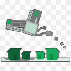 Ewastefoot - Transparent Png E Waste Clipart, Png Download - toxic waste png