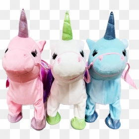 Slider Images - Stuffed Toy, HD Png Download - baby unicorn png