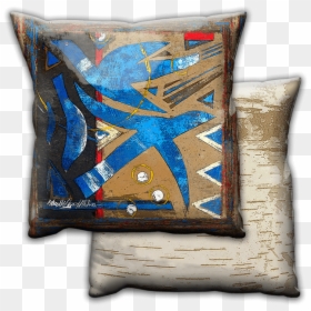 Cushion, HD Png Download - blue birds png