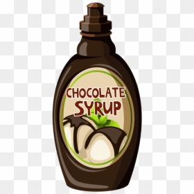 Maple Syrup Bottle Transparent, Transparent Png - Clip Art Chocolate Syrup, Png Download - chocolate syrup png