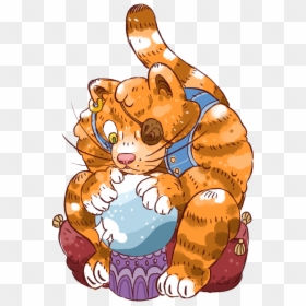 Fortune Telling Cat, HD Png Download - cartoon forest png