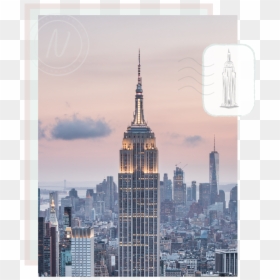 #11 The Empire State Building , Png Download - Empire State Building, Transparent Png - new york buildings png