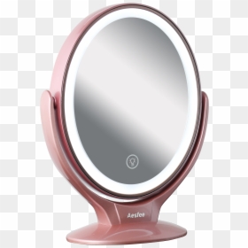 Aesfee Af-802magnifying Mirror With Lights Vanity Mirror - Circle, HD Png Download - vanity mirror png