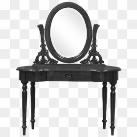 Vanity Transparent Background - Black Dressing Table Ikea, HD Png Download - vanity mirror png