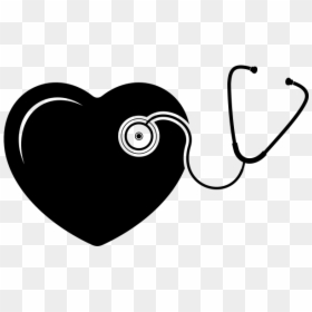 "  Class="lazyload Lazyload Mirage Cloudzoom Featured - Png Download Stethoscope With Heart Clipart Black, Transparent Png - heart stethoscope png