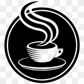 Coffee Symbol Silhouette - Cafe Symbol, HD Png Download - coffee cup drawing png
