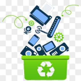 E Waste Recycling, HD Png Download - wood debris png