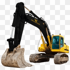Excavator - Digger Vs Excavator, HD Png Download - wood debris png