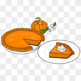Thanksgiving Pumpkin Pie Clipart, HD Png Download - cartoon pie png