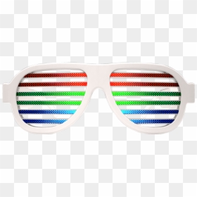 Drop Shades - Очки С Полосками Png, Transparent Png - blind glasses png