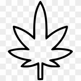 Marijuana - Line Art, HD Png Download - marijuana.png
