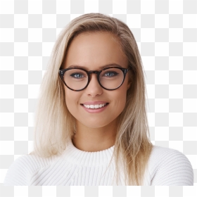 Girl, HD Png Download - blind glasses png